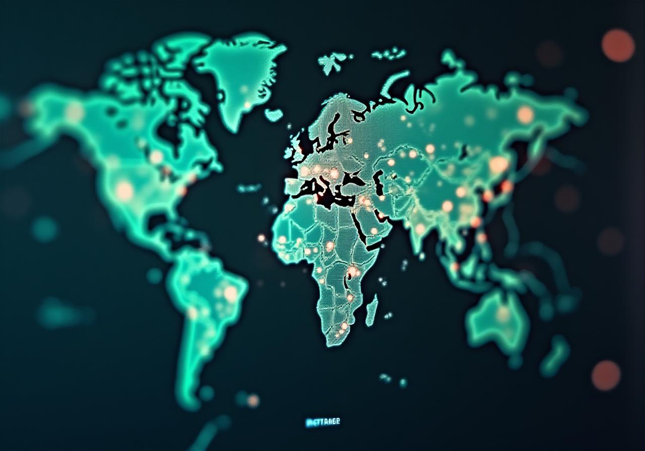 Global Logistics Transit Map