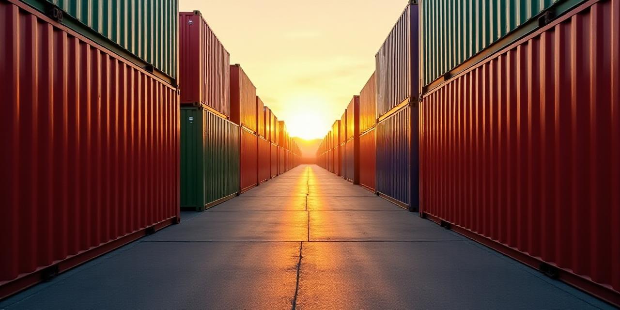Logistics flow and transit lanes